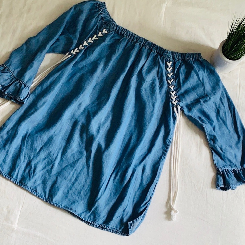 OTS Denim Blouse